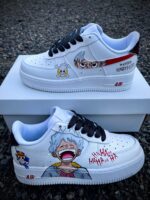 [Custom Luffy Gear 5] Air Force 1 Skateboarding Shoes Unisex