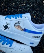 [Custom Trafalgar Law] Air Force 1 Skateboarding Shoes Unisex - Image 2