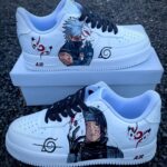 [Custom  Itachi Vs Kakashi Anbu] Air Force 1 Skateboarding Shoes Unisex