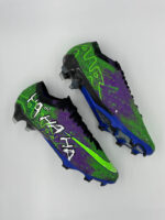 [Custom Joker] Zoom Mercurial Vapor Basketball Shoes Unisex Green/Purple - Image 2