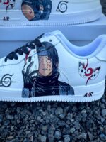 [Custom  Itachi Vs Kakashi Anbu] Air Force 1 Skateboarding Shoes Unisex - Image 2