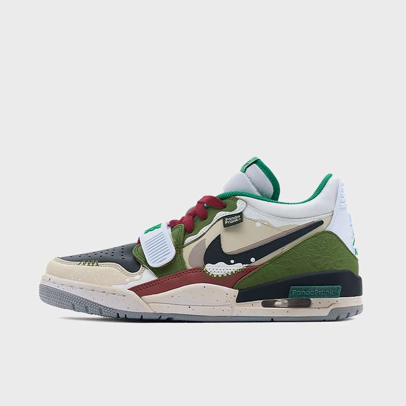 1_052ebe93-7499-4773-91de-41371a43d65c.png Snow on Winter Fields - Men's Jordan Legacy 312 Custom - Image 1