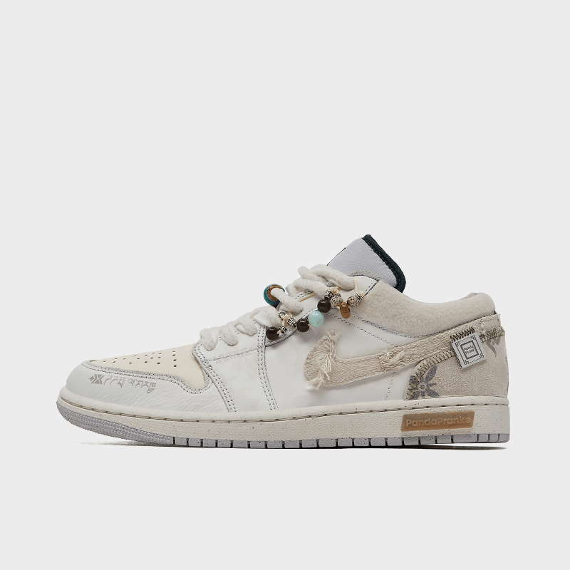 1_1a8f3d2b-9c85-4dbe-a650-e3ba5f27834c.png Sacred Plain - Men's Jordan 1 Low Custom - Image 1