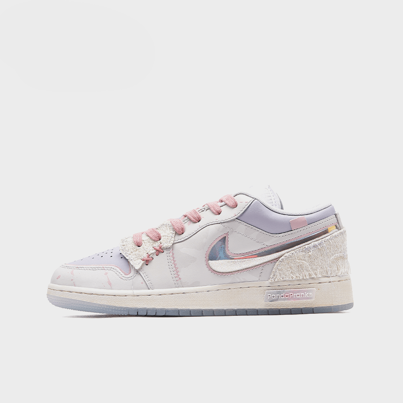 1_1e841d38-1631-4365-a35a-364f110c095c.png Starry Encounter - Women's Jordan 1 Low Custom - Image 1