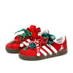 [Custom Velvet frosting] VL COURT 2.0 Low Top Skate Shoes Unisex Christmas Collection - Image 2