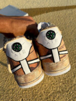 [Customized Time Traveler] Air Force 1 Shoes Unisex Hand-painted - Image 4