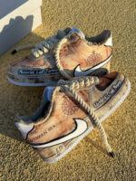 [Customized Time Traveler] Air Force 1 Shoes Unisex Hand-painted