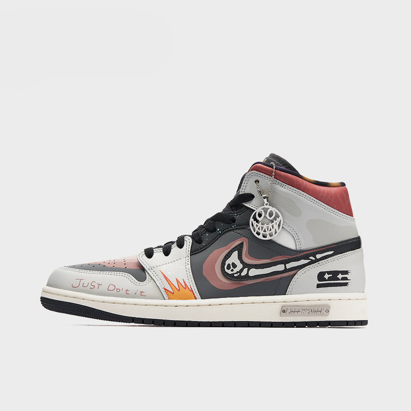1_6a5d8e18-79c6-4658-8158-2408fd9a884b.jpg Skeleton Boy - Men's Jordan 1 Mid Custom - Image 1