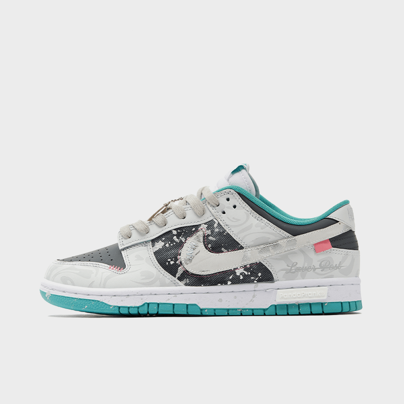 1_6c73bbe2-bea1-4167-bc7a-950106984e54.png White Moonlight - Unisex Dunk Low Custom - Image 1
