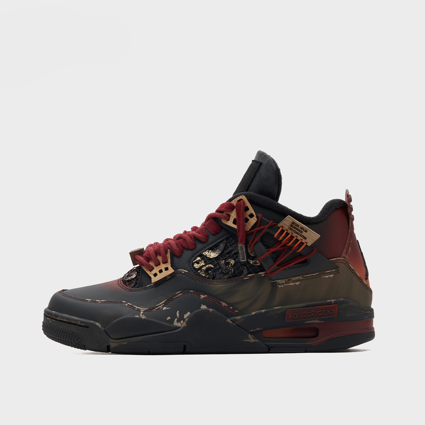 1_74d81e9b-9856-49ce-96d4-7bbf63295723.png Nuo Mask ICH - Unisex Jordan 4 Custom Includes Mask and Drum - Image 1