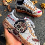 [Customized The Walking Dead] Air Force 1 Shoes Unisex Hand-painted