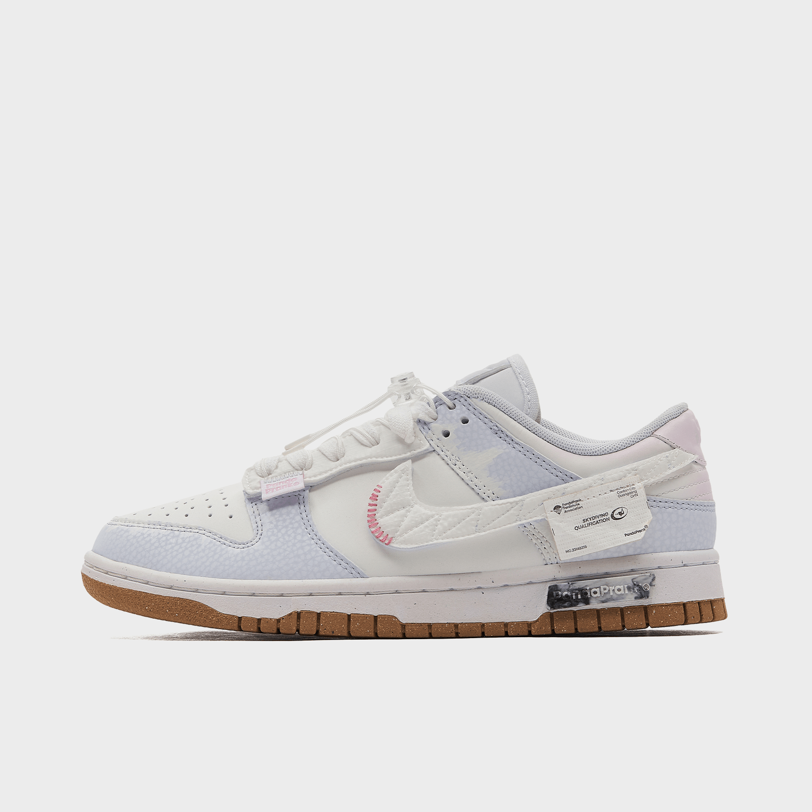 1_88a108cb-783a-4897-af3d-0f78b31b932c.png Rosy Clouds - Dunk Low Custom - Image 1