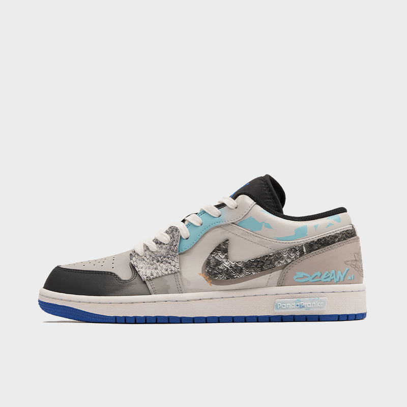 1_94769120-8401-4a98-98ce-94f3c237dd3a.png Vast Ocean - Men's Jordan 1 Low Custom - Image 1
