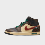Winter Holly - Men's Jordan 1 Mid Custom - Image 2