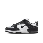 [Custom Honey Peach] Dunk Low Skateboard Shoes Unisex Black/Pink - Image 7