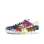 JOKER - Graffiti Hand-painted Mandarin Custom Dunk Low Unisex - Image 6