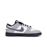 [Customized Stardust Butterfly Dance] Dunk Low-top Shoes Unisex Gray With Diamond Decoration - Image 3