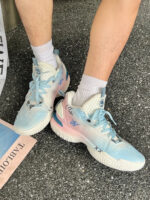 [Multi-Color Available] Custom Color Matching Trend LiNing Basketball Shoes Unisex - Image 16