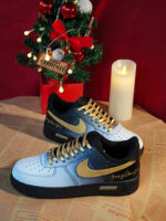 [Customized Northern Landscapes] Air Force 1 Low-top Shoes Unisex Christmas Collection - Image 8