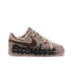 [Custom The End World] Court Vision Low Skateboard Shoes Unisex Graffiti - Image 3