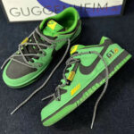 [Custom Green Goblin] Dunk  Low-top Skateboarding Shoes Men Green/Black - Image 8