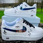 [Custom One Itachi] Air Force 1 Skateboarding Shoes Unisex