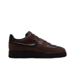 [Custom Skull] Air Force 1 Skateboarding Shoes Unisex Black/Red - Image 4
