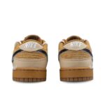 [Custom Waffles - Wheat] Dunk Low Skateboarding Shoes Unisex Brown - Image 3