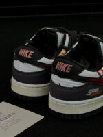 [Custom A Journey of Survival]  Dunk Skateboarding Shoes Unisex Low-top Black/Gray/Orange - Image 7