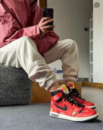 [Custom Track Hero] Air Jordan 1 High Top Unisex Skateboarding Shoes - Image 8