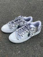 [Custom White Phoenix Yinfei Men's Grey gold version]  Dunk Skateboarding Shoes Men - Image 10