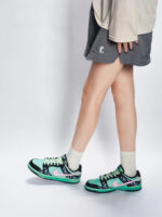 [Custom Female Ghost]  Dunk Skateboarding Shoes Women's Low-top Black/pink - Image 10