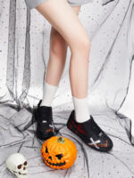 [Customized Shadow of Soul's Extinction] Air Force 1 Low-top Shoes Unisex Black/Graffiti - Image 8