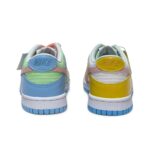 [Custom Candy] Dunk Skateboarding Shoes Unisex Low-top Green/Pink - Image 4