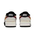 [Custom - Grid 1976] Dunk Skateboarding Shoes Unisex White/Red - Image 4