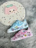 [Custom Party Land/Spilt Color] Air Force 1 Skateboard Shoes For Children Unisex - Image 6