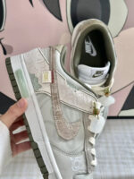 Evergreen Wood and Jade - Women's Dunk Low Custom - Image 9