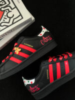 [Custom Gingerbread Stroll] originals SUPERSTAR Low Top Unisex Skate Shoes Christmas Collection - Image 16