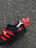 [Custom Gingerbread Stroll] originals SUPERSTAR Low Top Unisex Skate Shoes Christmas Collection - Image 9