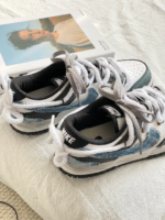 [Custom Don't Dream It, Be It.] Dunk Skateboarding Shoes Unisex Denim Style - Image 10