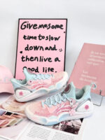 [Full of Cherry Blossoms] Custom Street LiNing Basketball Shoes Unisex - Image 8