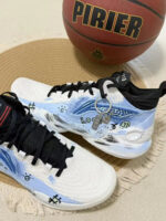 [Blue Graffiti] Custom Street LiNing Men's Basketball Shoes - Image 9