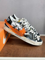 [Customized Pumpkin Party] Blazer Jumbo Low-top Shoes Unisex Black/Orange - Image 9