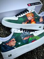 [Custom Obito and kakashi Naruto-Sasuke ] Air Force 1 Skateboarding Shoes Unisex