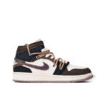 [Custom Wilderness Graffiti] Air Jordan 1 Men's Mid Skateboarding Shoes - Image 3