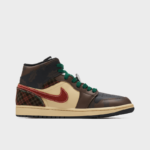 Winter Holly - Men's Jordan 1 Mid Custom - Image 3