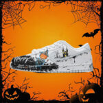 [Custom Halloween Ghost Castle]  Dunk Skateboarding Shoes Men