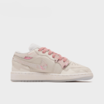 Pink Flower Fall - Women's Jordan 1 Low Custom - Image 2