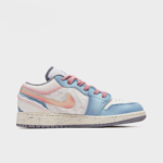 Pink Wave - Women's Jordan 1 Low Custom - Image 2