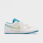 Blue Ripples - Men's Jordan 1 Low Custom - Image 2
